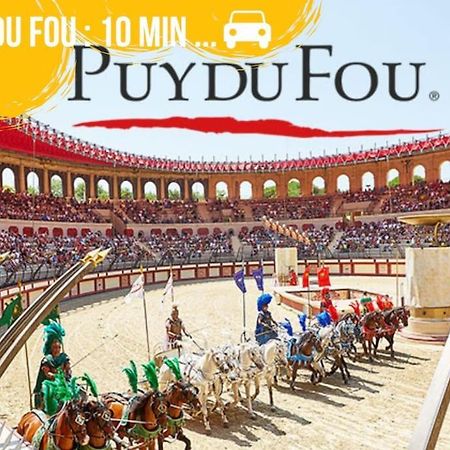 Ferienwohnung Puy Du Fou Les Herbiers Exterior foto